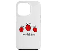 I Love Ladybugs Insetti Coccinella Beetle Coccinella Custodia per iPhone 13 Pro