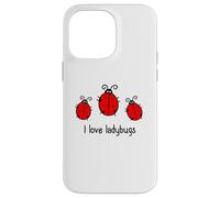 I Love Ladybugs Insetti Coccinella Beetle Coccinella Custodia per iPhone 14 Pro Max