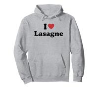 I Love Lasagne Felpa con Cappuccio