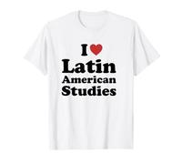 I Love Latin American Studies Student Major Graduation Maglietta
