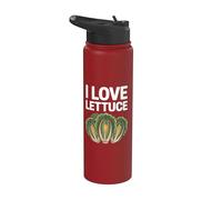 I Love Lattuce Bold Statement Style Stainless Steel Insulated Water Bottle