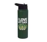 I Love Lattuce Bold Statement Style Stainless Steel Insulated Water Bottle
