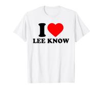 I Love Lee Know Shirt, I Heart Lee Know Maglietta