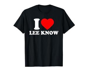 I Love Lee Know Shirt, I Heart Lee Know Maglietta