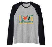 I Love Leftovers Cucina pratica del cibo in cucina - Maglia con Maniche Raglan