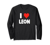 I Love Leon - Cuore Maglia a Manica