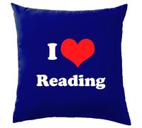 I Love Lettura - Cuscino - Libro Libri Lettore Leggi Scrittore Autore