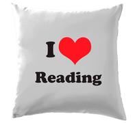 I Love Lettura - Cuscino - Libro Libri Lettore Leggi Scrittore Autore