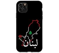 I Love Libano Bandiera Libanese, Bandiera Libanese, Beirut Libano Custodia per iPhone 11 Pro Max