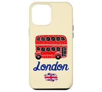 I Love London, Cool London UK Red Bus Illustration Graphic Custodia per iPhone 12 Pro Max