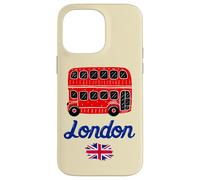 I Love London, Cool London UK Red Bus Illustration Graphic Custodia per iPhone 14 Pro Max