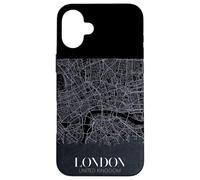 I Love London, fantastico design grafico di moda sullo skyline di Londra Custodia per iPhone 16 Plus