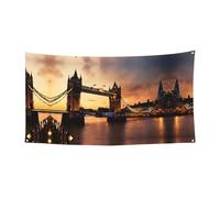 I Love London Printing Holloween Festive Banner Decorations, cartello per celebrazioni, facile da appendere con corde, 1 confezione