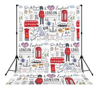 I Love London - Sfondo stampato per servizi fotografici e ritratti, per studio fotografico e feste