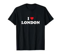 I Love London T-shirt England Heart Maglietta