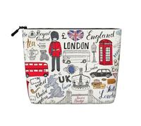 I Love London - Trousse da viaggio versatile, ideale per la routine quotidiana e i viaggi di lavoro, Nero , Taglia unica, Beauty case