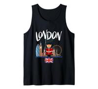 I Love London UK, Cool London Vibes Illustration Graphic Canotta