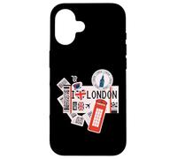 I Love Londra Custodia per iPhone 16