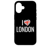I Love Londra Custodia per iPhone 16