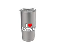 I Love Lying Bicchiere termico in acciaio inox doppia parete