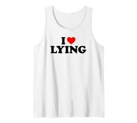 I Love Lying Shirt, I Heart Lying Canotta