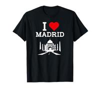 I Love Madrid Indian Landmark Funny Prank Joke Gag Prankster Maglietta