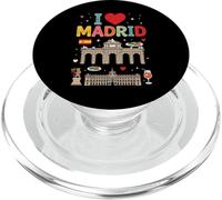 I Love Madrid Spagna Viaggio Souvenir PopSockets PopGrip per MagSafe