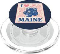 I Love Maine Mirtilli arte Mainer PopSockets PopGrip per MagSafe
