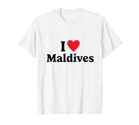 I love Maldives Maglietta