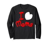 I Love Mama - Easy Going Fashion - Migliore Mamma Maglia a Manica