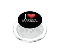 I Love Marisol Nome Personalizzato Ragazza Donna Amico Cuore PopSockets PopGrip per MagSafe
