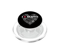 I Love Math - Cuore di Matematica Icone Insegnanti Studenti PopSockets PopGrip per MagSafe