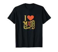 I Love Math Equation Nerd Humor per Insegnanti e Studenti Maglietta