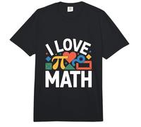 I Love Math Fun Geometry Pi Forme Comfort Colors Adult Heavyweight T-Shirt