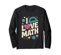 I Love Math - Goniometro a forma di cuore Maglia a Manica