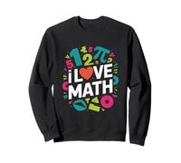 I Love Math Numeri Luminosi Geometria Pi Felpa