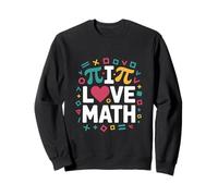 I Love Math Pi Equazione Algebra Geometria Divertimento Felpa