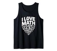 I Love Math Pi Numeri Grafica Canotta