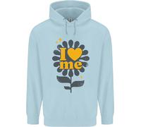 I Love Me Auto Loving Fiducioso Citazione Divertente Bambini Felpa con Cappuccio
