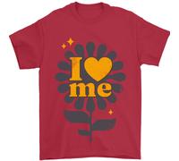 I Love Me Auto Loving Fiducioso Citazione Divertente Uomo T-Shirt 100% Cotone