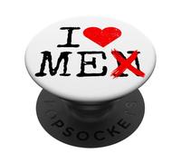 I Love Me I Love Men Amo le Donne Potere Donna Femminista PopSockets PopGrip Adesivo