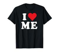 I Love ME Initials I Heart M.E. First Last Name M E Maglietta