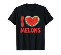 I Love Melons Anguria Design Maglietta