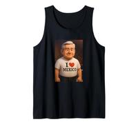 I Love Mexico Illustration Novelty Graphic Designs Canotta