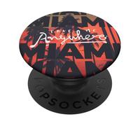 I Love Miami, Awesome Miami Florida Palms Take Me Anywhere PopSockets PopGrip Adesivo