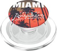 I Love Miami, Awesome Miami Florida Palms Take Me Anywhere PopSockets PopGrip per MagSafe