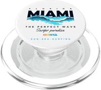 I Love Miami FL., Miami Beach Outfit Illustration Graphic PopSockets PopGrip per MagSafe