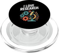 I Love Microscopi di ricerca DNA Scienza PopSockets PopGrip per MagSafe