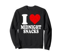 I Love Midnight Snacks Felpa