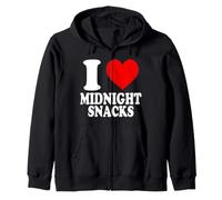 I Love Midnight Snacks Felpa con Cappuccio